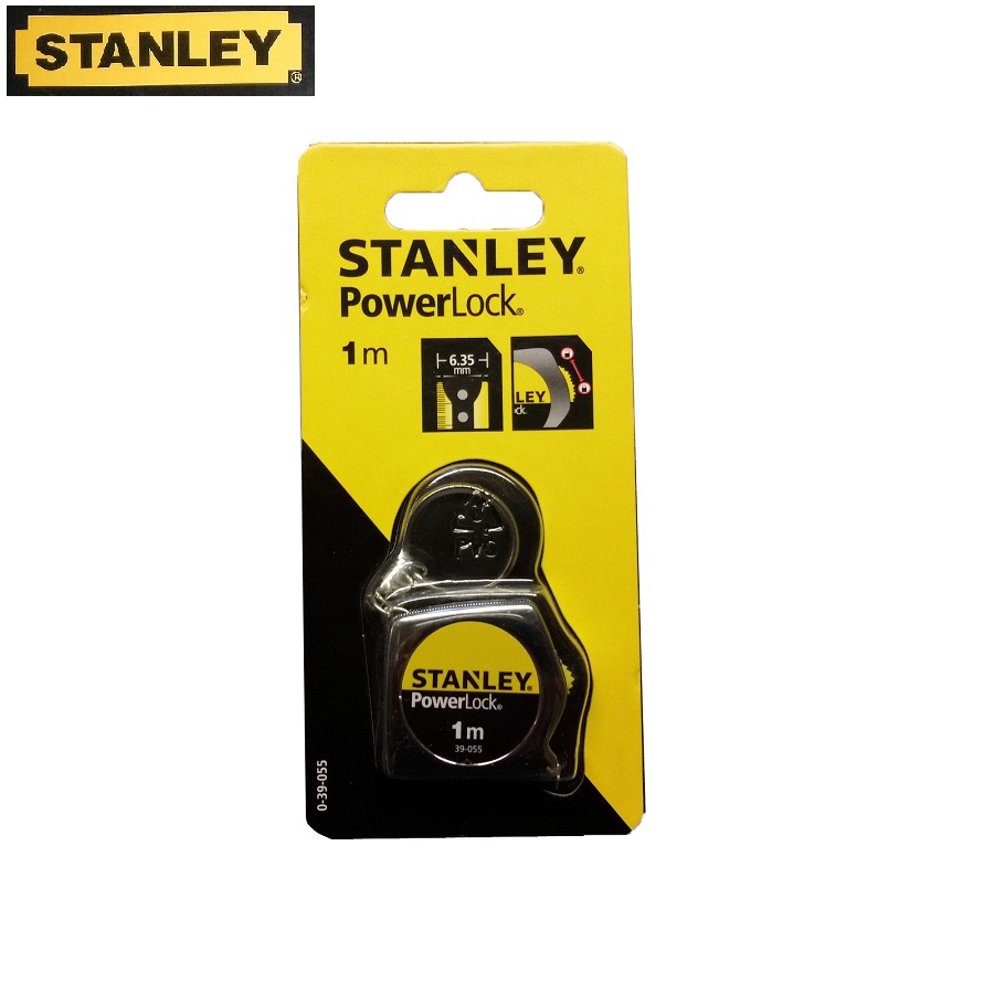 1M THƯỚC CUỐN THÉP POWERLOCK STANLEY 39-055 (NEW)